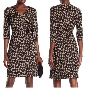 Diane Von Furstenberg Animal Print Wrap Dress